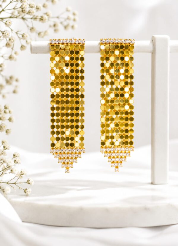 Champagne Cascade Earrings